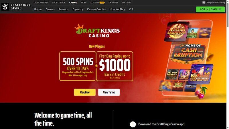 Neue Spieleangebote bei DraftKings Online Casino in Illinois